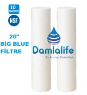 Big Blue 20 Jumbo Boy 10 Micron Sediment Elyaf Spun Filtre thumbnail 4