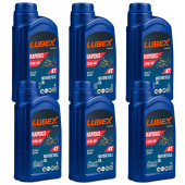 Lubex Rapidus 20W-40 1 Lt 4 Zamanlı Motosiklet Yağı (6 Adet) - 1
