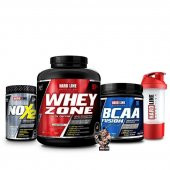Hardline Whey Zone 2300 Gr + BCAA Fusion + Nox 2 Kombinasyonu (HIZLI KARGO) - 1
