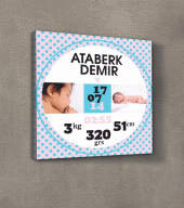Bebek Özel-5 Kanvas Tablo 40X40 Cm - 2