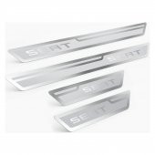 Seat Gümüş Kapı Eşiği, Kapı Karşılama 4lü Set - 3