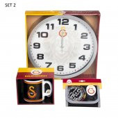 Lisanslı Galatasaray Duvar Saati, Kupa Ve Cüzdan Seti thumbnail 2