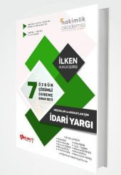 Dahi Adam Hakimlik Akademisi İdari Yargı 7 li Çözümlü Deneme Sınavı-YENİ - 1