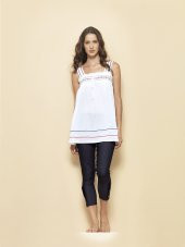 Penye Mood 6557 Bayan Tayt Pijama Takım - 1