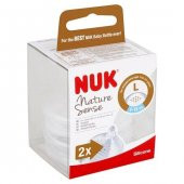 Nuk Nature Sense Biberon Emziği L 6-18 Ay - 1