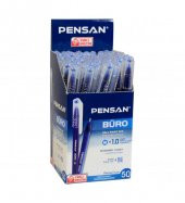 Pensan Tükenmez Kalem Büro 1 MM 50li Mavi 2270 - 2
