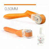 DR. ROLLER MİNİ 64 İĞNE 0,50MM TİTANYUM İĞNE DERMAROLLER 3 ADET MONDSUB GÖZ ALTI VE ÇEVRESİ BAKIM MASKESİ - 1