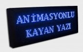 YAKOLED 32X256 CM LED TABELA MAVİ KAYAN YAZI TABELA - 1