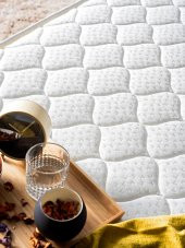 Niron Spring Visco Çift Kişilik Yaylı Visco Yatak 140x190cm Lüks Ergonomik Yatak Hem Yaylı Hem Visco - 10