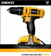 DEKO Xr 24 V 5 Ah Darbeli Çift Akülü Şarjlı Vidalama Matkap - 2