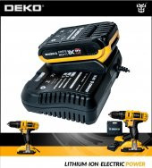 DEKO Xr 24 V 5 Ah Darbeli Çift Akülü Şarjlı Vidalama Matkap - 3
