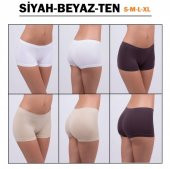 Dikişsiz Bayan Boxer İz Yapmaz 3 Adet - 1