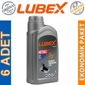 Lubex Mitras ATF DX II 1 Lt Otomatik Şanzıman Yağı (6 Adet) - 1