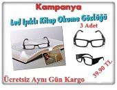 Led Işıklı Kitap Okuma Gözlüğü 3 ADET - 1
