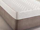 Niron  Luna Baza Başlık Yatak Seti - 90x190 cm Tek Kişilik Ortopedik Set Sağlamlaştırılmış Sandıklı Baza - 12