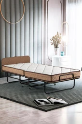 Niron Supreme Tek Kişilik Lüks Katlanır Yatak ve Karyola | 90x200 - 3