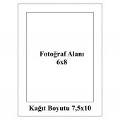 Gökkuşağı 6x8 cm Fotoğraf Baskı (Polo Kart) 20 Adet - 1