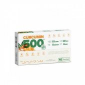CURCUMİN 500 HERBAL FOOD 10 ŞASE x 6 GR * 3 KUTU - 1