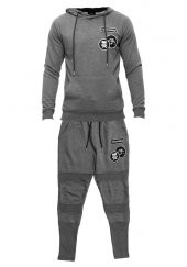 Karinmoda  Erkek Eşofman Takımı Nakışlı Aplikeli - 7
