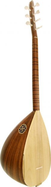 Bağlama Yaprak Öğrenci Ceviz Kısa Sap - 1