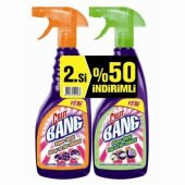 Cillit Bang Yağ Çözücü Sprey 750 ml + Kireç Sökücü Sprey 750 ml Mutfak ve Banyo Temizleyici - 1