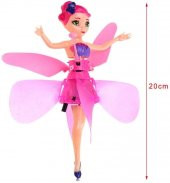 Uçan Peri Bebek Hareket Sensörlü Pembe Flying Fair - 2