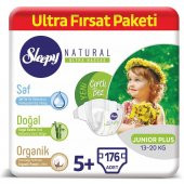 Sleepy Natural Bebek Bezi 5+ Numara Junior Plus Ultra Fırsat Paketi 176 Adet - 1