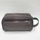 Kahve Renk Deri Erkek El Çantası - 1