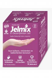 Jelmix Tek Kullanımlık El Dezenfektan Jeli Mor - 1