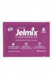 Jelmix Tek Kullanımlık El Dezenfektan Jeli Mor - 2