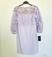 Ralph Lauren Marka Claire Dantel Puf Kol Elbise - 6