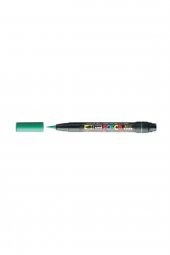 Posca PCF-350 Boyama Markörü 1-10 mm Fırça Uç YEŞİL - 1