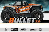 HPI 110661 Bullet MT 3.0 Rtr 1/10 2.4Ghz Waterproof - 1