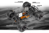 HPI 110661 Bullet MT 3.0 Rtr 1/10 2.4Ghz Waterproof - 4