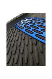Toyota Auris 2007-2012 Mavi Krom Destekli 4D Paspas - 3