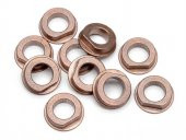 HPI B075  FLANGED METAL BUSHING 6x10x3mm (10pcs) Baja 5 Brake cam - 1