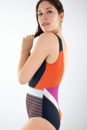 Desenli Lacivert Mayo   25352 - 2