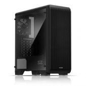 Zalman S2 Mid Tower Kasa Siyah PSU YOK - 1