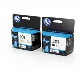 HP 301 CH561EE / CH562EE Orjinal Siyah ve Renkli Kartuş - 2