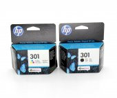 HP 301 CH561EE / CH562EE Orjinal Siyah ve Renkli Kartuş - 3