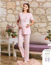 FLZ 24-217 SPORHAMİLE LOHUSA PİJAMA TAKIMI - 1