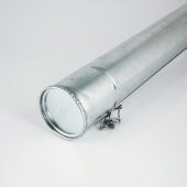 Paslanmaz Galvanizli Boş Kebap Şişi Kabı Kutusu 50cm - 1