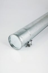 Paslanmaz Galvanizli Boş Kebap Şişi Kabı Kutusu 50cm - 2