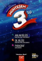 TYT AYT KPSS ALES DGS Muhteşem 3 lü Set Anlam Bilgisi Dil Bilgisi Paragraf Tamamı Video Çözümlü Çap Yayınları - 1