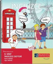 Pandül 8. Sınıf İngilizce Defteri - 1
