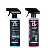 DVX Araç Bakım Seti Lastik Parlatıcı ve Torpido Sütü 16 Oz 473 ml. - 1