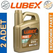 Lubex Primus MV 5W-40 4 Lt Tam Sentetik Motor Yağı (2 Adet) - 1