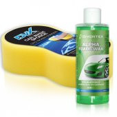 DVX Araç Yıkama Süngeri + 200 Ml pH Nötr Cilalı Oto Şampuanı - 1