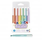 Carioca Pastel Marker 6lı - 1