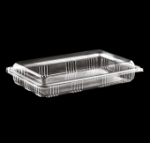 Plastik 500 gr. Baklava / Ekler Kap 100 Adet. - 1